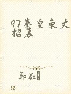 97拳皇东丈出招表