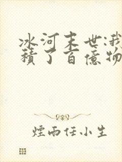 冰河末世:我囤积了百亿物资