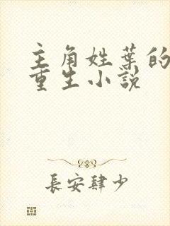 主角姓叶的末世重生小说