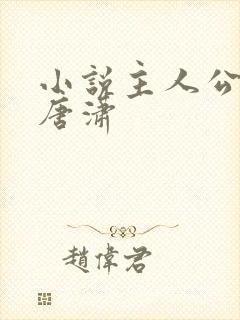 小说主人公王东唐潇