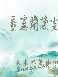 天官赐福小说完整无删减免费阅读