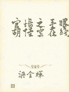 官场之手眼通天胡佳云在线阅读