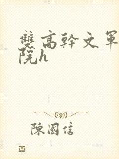 双高干文军区大院h