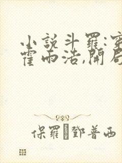 小说斗罗:穿越霍雨浩,开局拜师药老