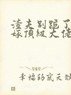 渣夫别跪了夫人嫁顶级大佬显怀啦男主是谁