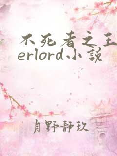 不死者之王overlord小说