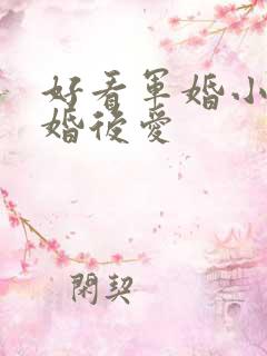 好看军婚小说先婚后爱