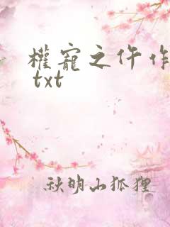 权宠之仵作医妃 txt