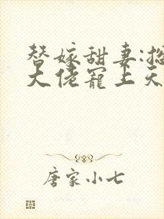 替嫁甜妻:总裁大佬宠上天