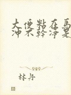 大便粘在马桶上冲不干净是怎么回事