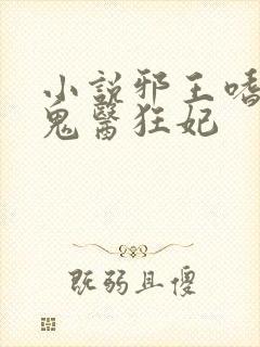 小说邪王嗜宠:鬼医狂妃