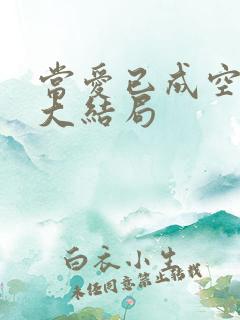 当爱已成空短剧大结局