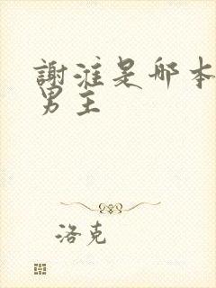 谢淮是哪本小说男主