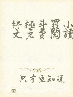 终极斗罗小说全文免费阅读