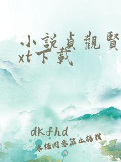 小说贞观贤王txt下载