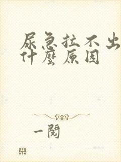 尿急拉不出尿是什么原因