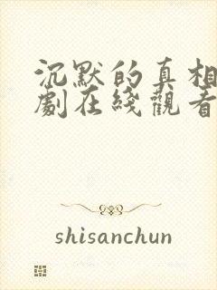 沉默的真相电视剧在线观看免费完整版