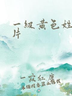 一级黄色姓生活片