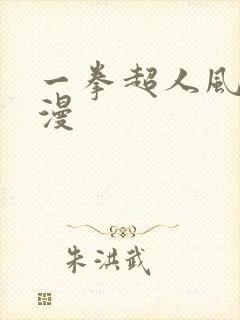 一拳超人风之动漫