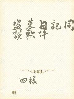 盗墓日记同人小说软件