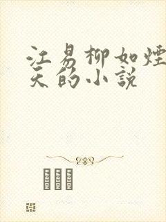 江易柳如烟秦少天的小说