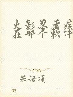 火影忍者疾风传在哪个软件可以看