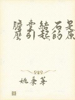 胆囊结石是由什么引起的原因