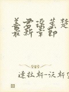 姜君瑶叶楚正版最新章节