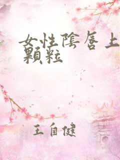 女性阴唇上有小 颗粒