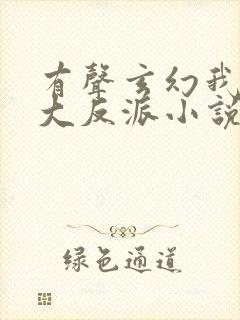 有声玄幻我天命大反派小说