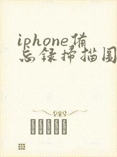 iphone备忘录扫描图片转化成pdf