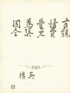 因为爱情有幸福全集免费观看