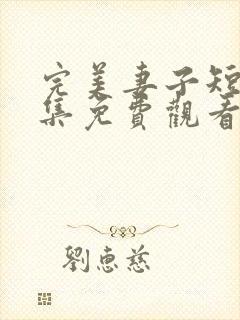 完美妻子短剧全集免费观看高清