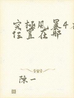 究极风暴4存档位置在哪