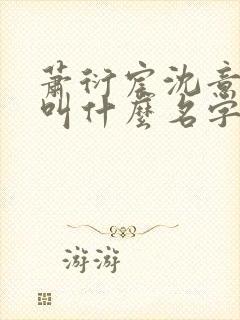 萧衍宸沈意小说叫什么名字最新章节