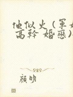 他似火 (军婚 高干 婚恋)全文