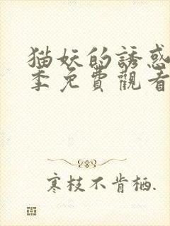 猫妖的诱惑第二季免费观看