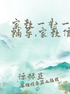 家教一对一上门辅导,家教价格小学