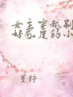 女主穿越刷男主好感度的小说