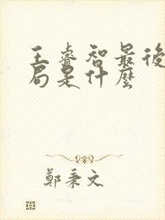 王睿智最后的结局是什么