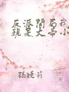 反派开局我的母亲是大帝小说