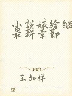 小说嫁给继兄后最新章节