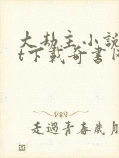 大劫主小说txt下载奇书网