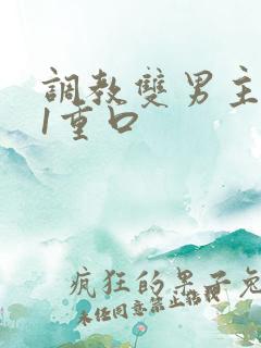 调教双男主1v1重口