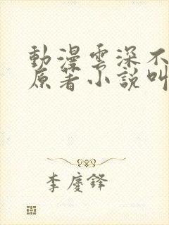 动漫云深不知梦原著小说叫什么