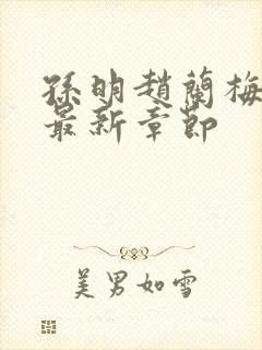 孙明赵兰梅小说最新章节