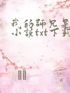 我的师兄是老六小说txt下载