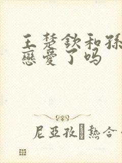 王楚钦和孙颖莎恋爱了吗