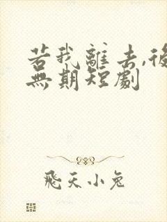 若我离去,后会无期短剧