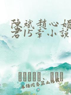 陈斌赵心媚高婉君15章小说